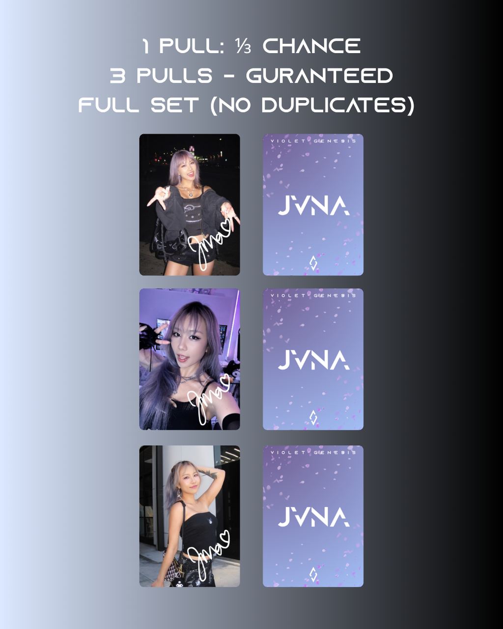 (SIGNED) Gacha Photocard