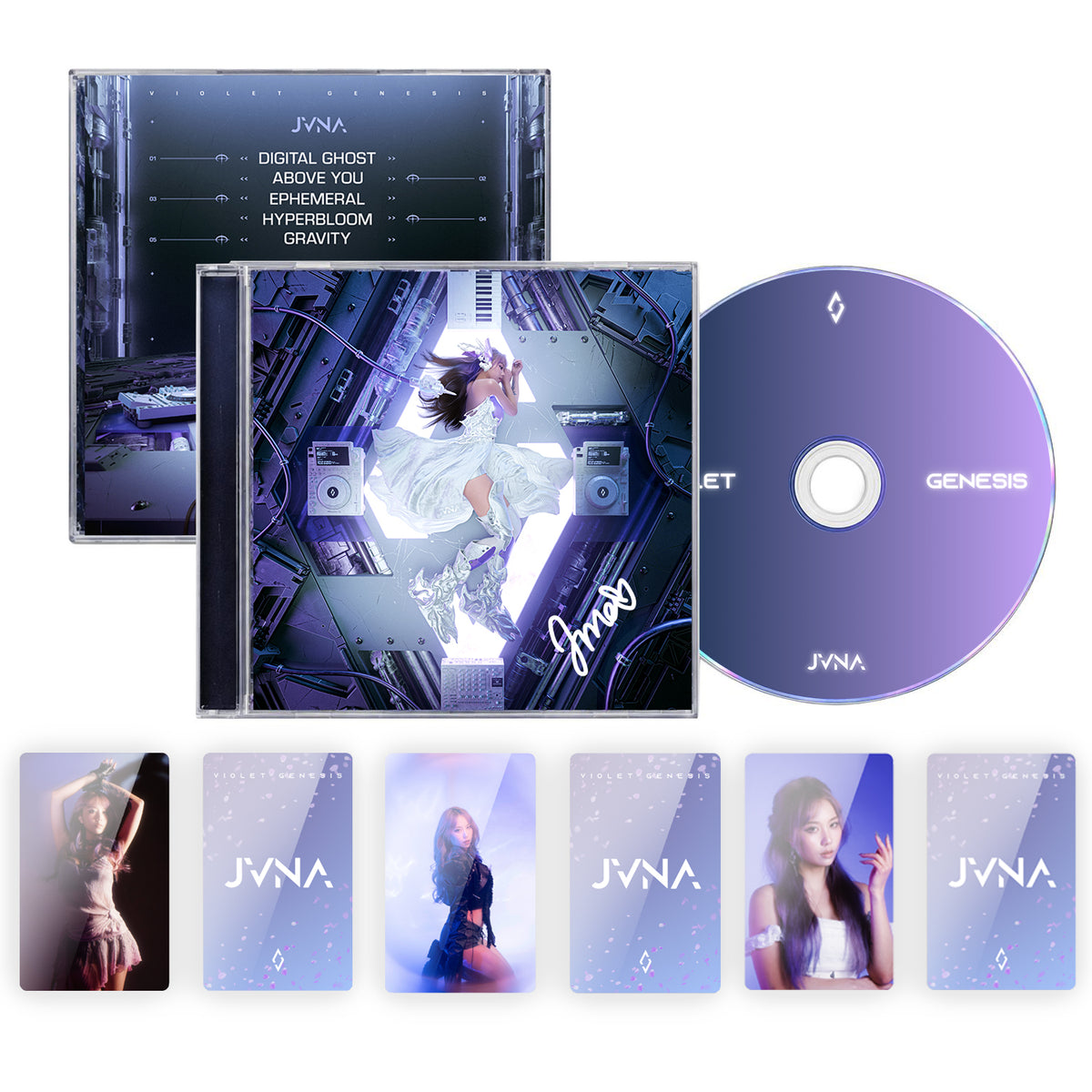 [PRE ORDER] (SIGNED) JVNA Violet Genesis CD